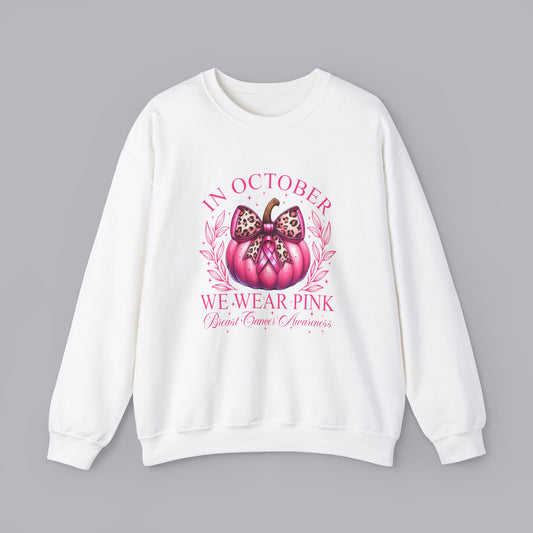 SP - October Breast Cancer Awareness - Unisex Heavy Blend™ Crewneck Sweatshirt