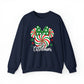 MD - Minnie Peppermint Swirl Christmas Sweatshirt, Peppermint Family Sweatshirt, Christmas Gift Sweatshirt, Christmas Minnie Sweatshirt