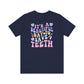 Save Teeth2 - Unisex Jersey Short Sleeve Tee