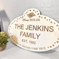 Family Name Wall Sign, Disney Name Tag Wall Decor, Personalized Family Decor, Customized Gifts