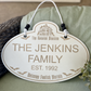 Family Name Wall Sign, Disney Name Tag Wall Decor, Personalized Family Decor, Customized Gifts