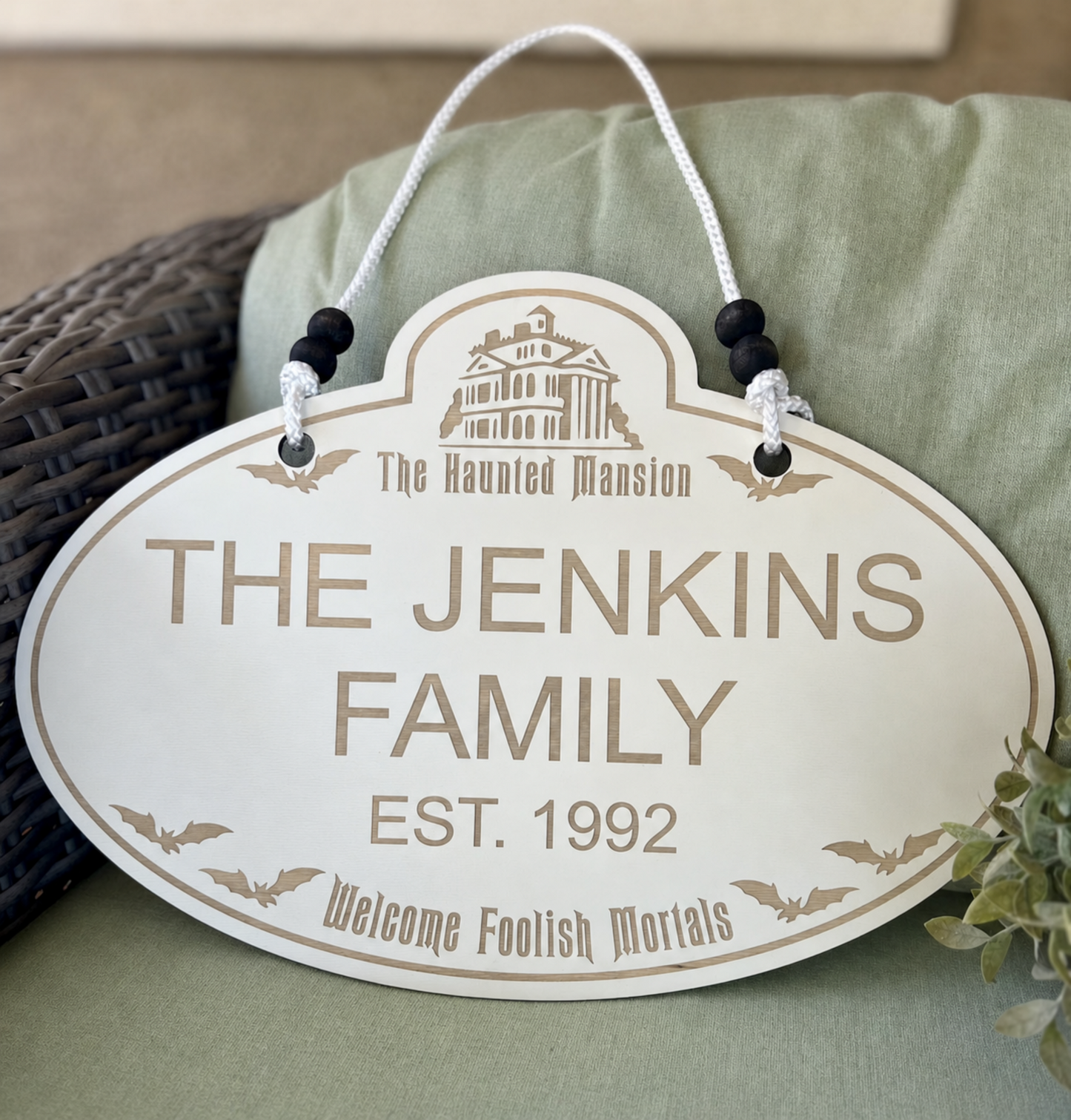 Family Name Wall Sign, Disney Name Tag Wall Decor, Personalized Family Decor, Customized Gifts
