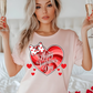 Swirly Heart Valentine's Day Shirt, Park Inspired Shirts, Girls Shirt, Vacation Trip Shirt,  Family Vacation Shirt, Cupid Love Shirts