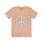 Peace Sign Tie Dye - Summer of Peace,Peace Sign Shirt,Peace Shirt,Hippie Shirt,Peace Symbol Shirt,Boho Shirt,Peace and Love,World Peace