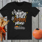 Autumn Leaves and Pumpkins Please,Cute Pumpkin Tee, Pumpkin T-Shirt, Pumpkin Picking, Fall Tee, Fall Shirt, Autumn Shirt