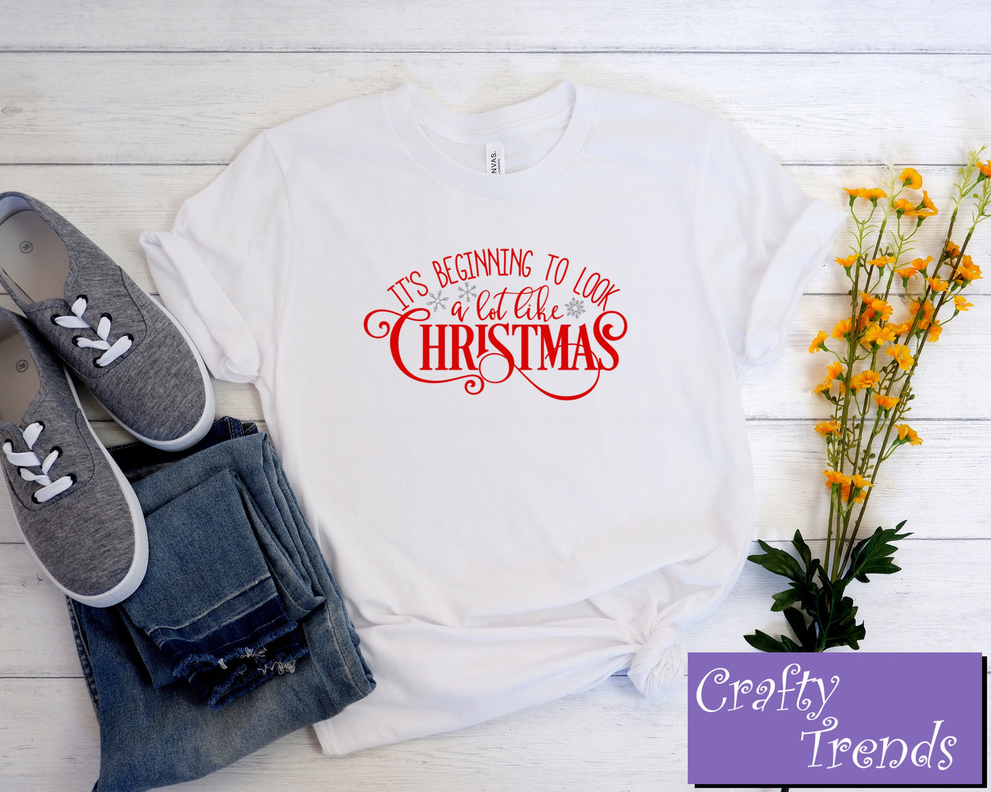 It's Beginning To Look A Lot Like Christmas Shirt,Merry Christmas Tee,Holiday Shirt,Xmas Shirt