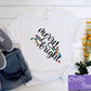 Merry and Bright Christmas Shirt, Cute Holiday Tee