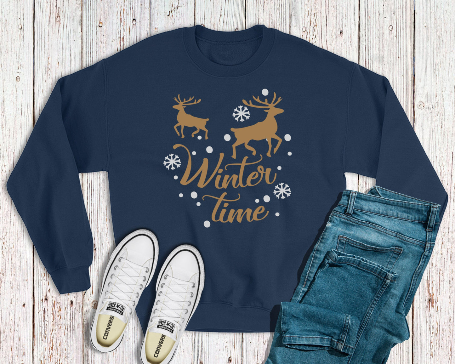 Winter Time Sweatshirt, Winter Time Shirt, Winter Time Hoodie, Winter Blessings, Merry Christmas, Holiday Shirt, Christmas Gift