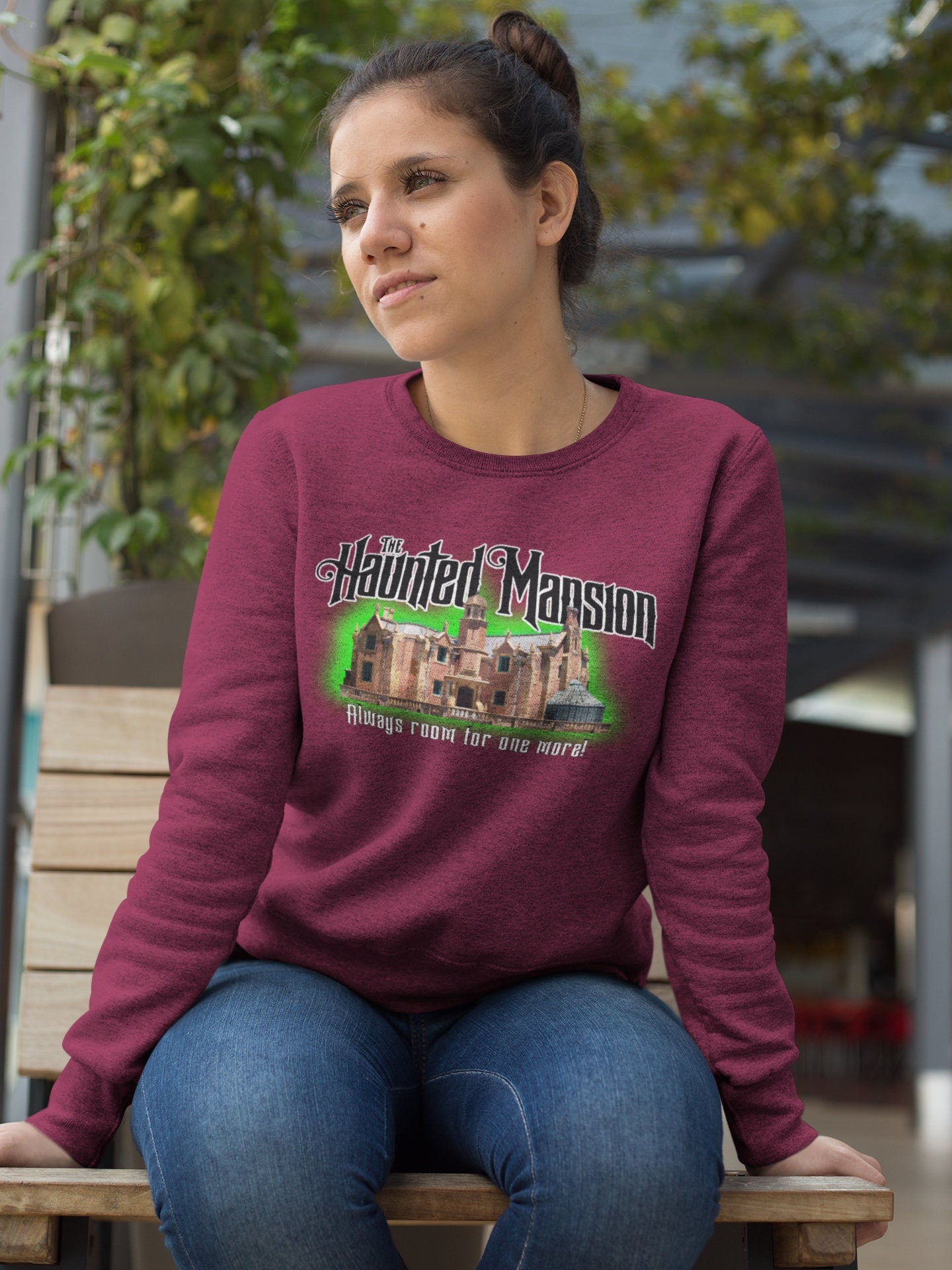 Haunted Mansion Halloween Sweatshirt, Halloween Shirt, Funny Halloween Sweatshirt, Gracey Manor, Halloween Witches, Unisex Sweatshirt
