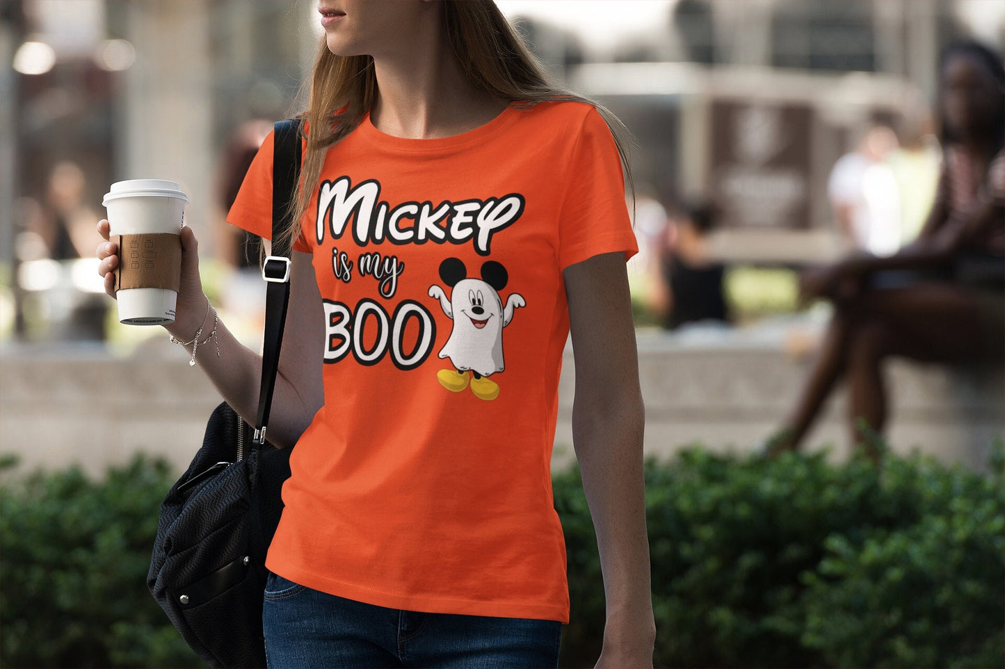 Mickey Is My Boo Shirt, Mickey Ghost Shirt, Mickey Halloween Inspired Shirt, Disney Trip Halloween Shirt, Adult Disney Shirt