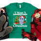 I Want A Hippopotamus For Christmas Shirt, Cute Youth Girls Shirt Holiday Shirt, Cute Santa Hippopotamus Shirt, Christmas Tree Shirt