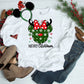 Merry Christmas Reindeer Minnie Shirt, Christmas Shirt, Disney Trip Shirt, Disney Christmas Party Shirt, Family Shirts, Matching Shirts
