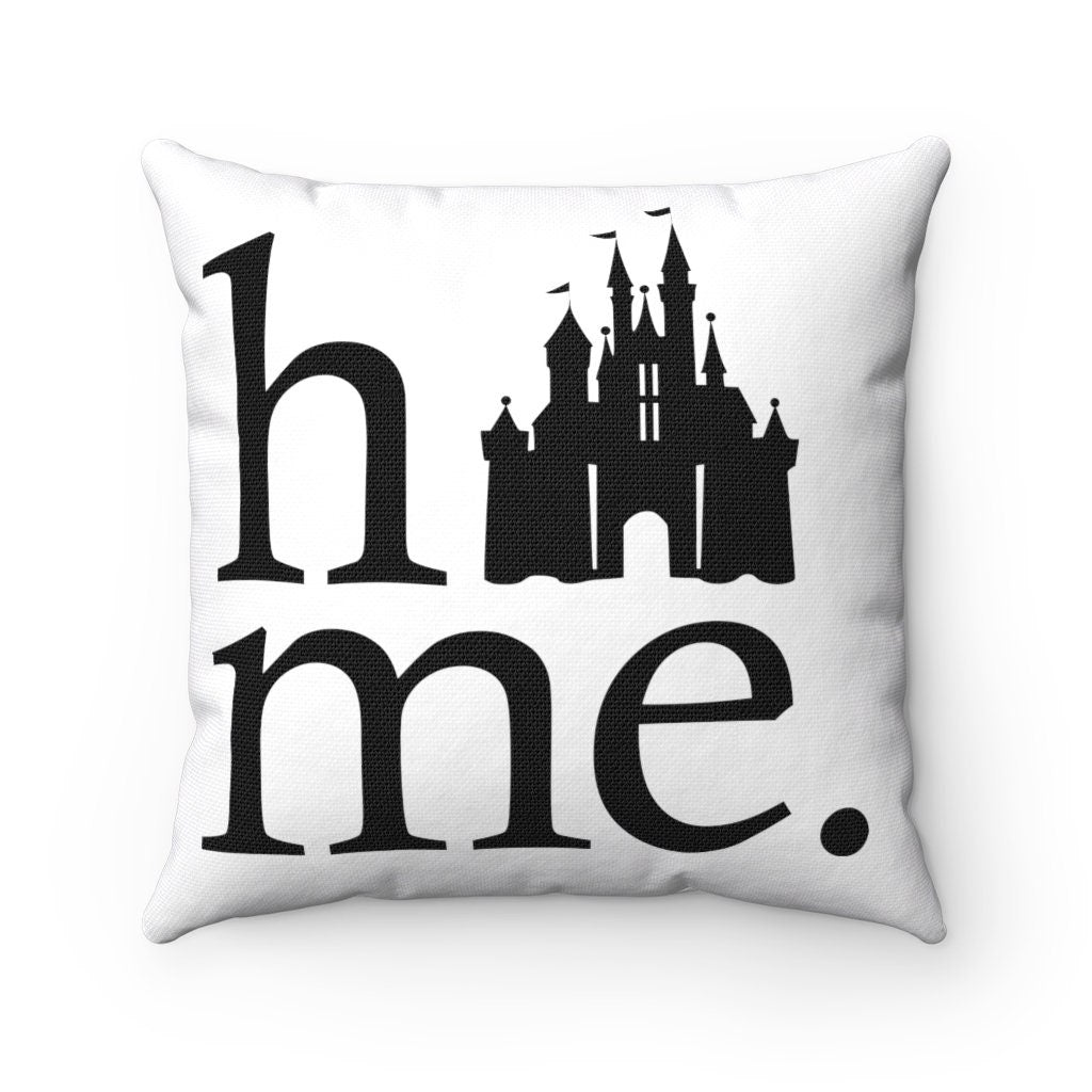 Castle Home Pillow, Cinderella Decorative Pillow, Vacation Pillow, Princess Decor Pillow, Throw Pillow, House Warming Gift, Home Gift
