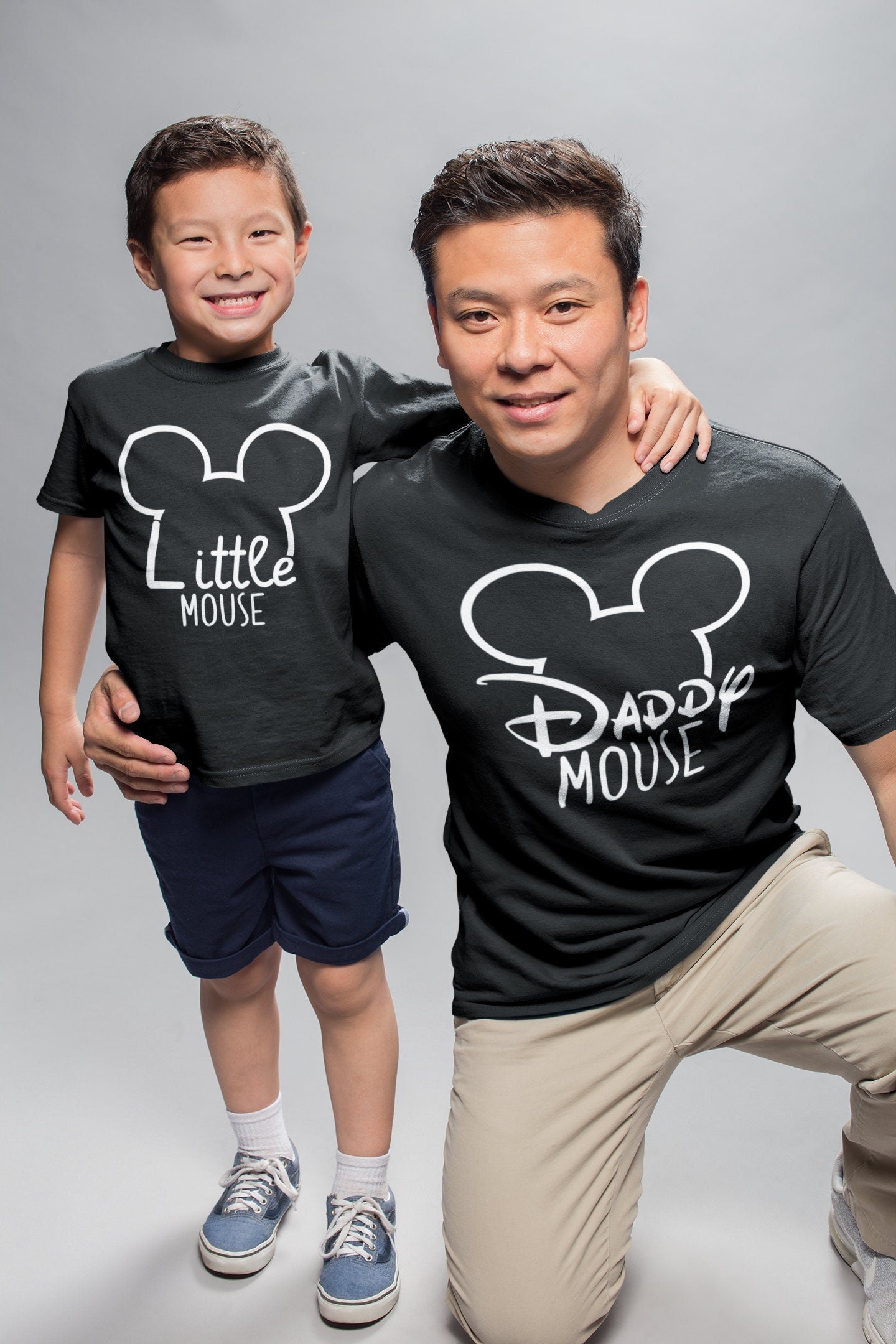 Daddy Mouse Little Mouse Matching Shirts, Daddy and Me Shirts, Daddy Mouse Shirt, Little Mouse Shirt, Disney Family Shirts, Daddy & Son Tees