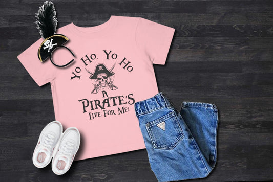 Yo-Ho Pirate's Life For Me Shirts, Toddlers Shirts, Disney Shirts, Disney Vacation Shirts, Disney Pirate Shirts, Kids Shirts