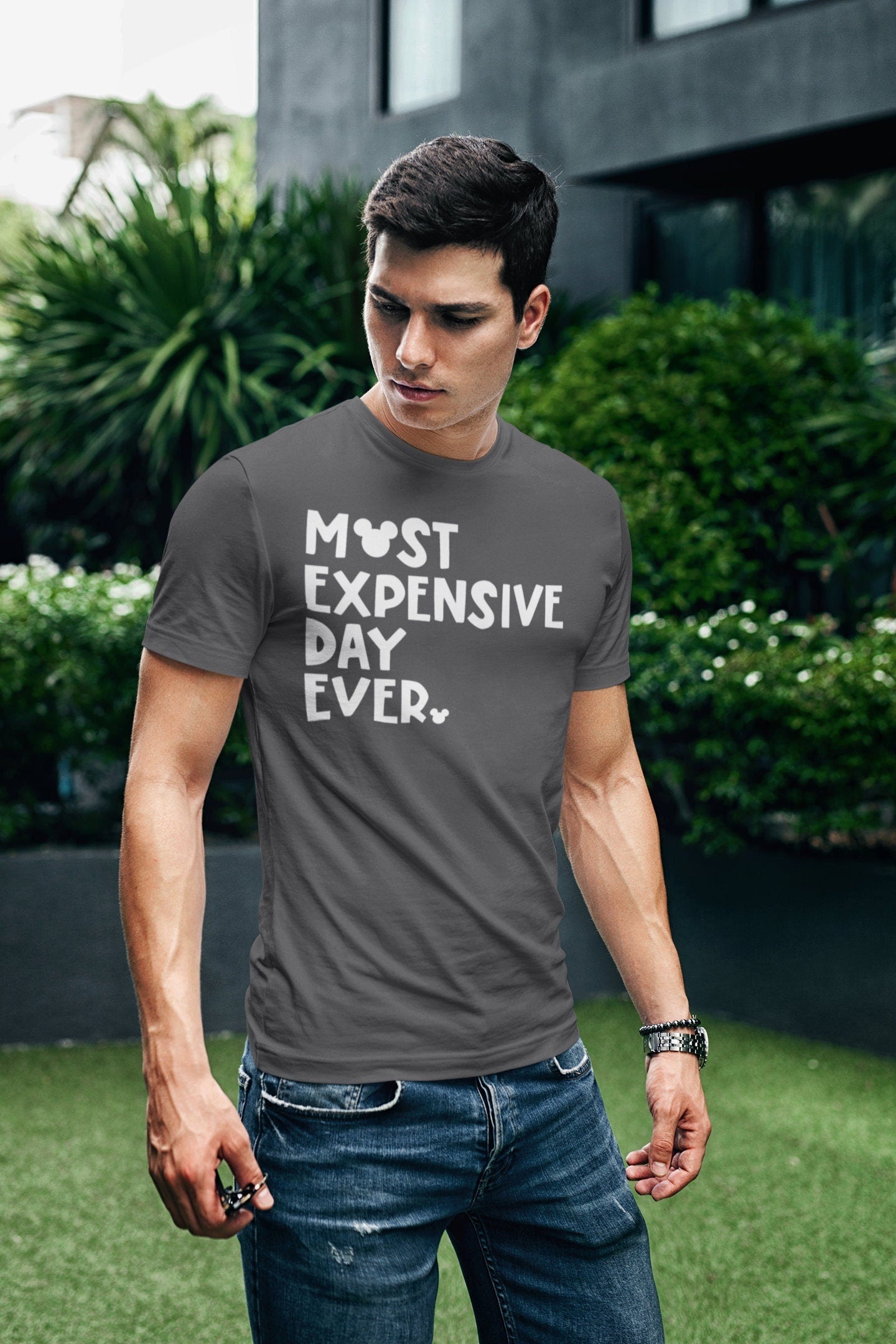Most Expensive Day Ever Shirt, Disney Men's Shirts, Guys Shirts, Disney Trip Shirt, Disney Vacation, Funny Disney Shirts