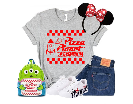 Pizza Planet Shirt, Toy Story Inspired Shirt, Toy Rocket Shirt, Disney Inspired Shirt, Disney Vacation Shirt, Family Shirts, Matching Shirts
