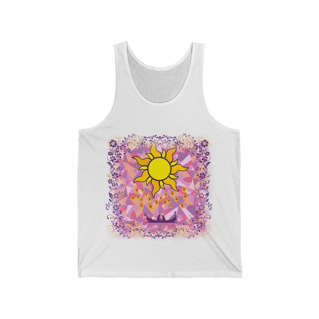 Tangled Inspired Bella Canvas 3480 Jersey Tank