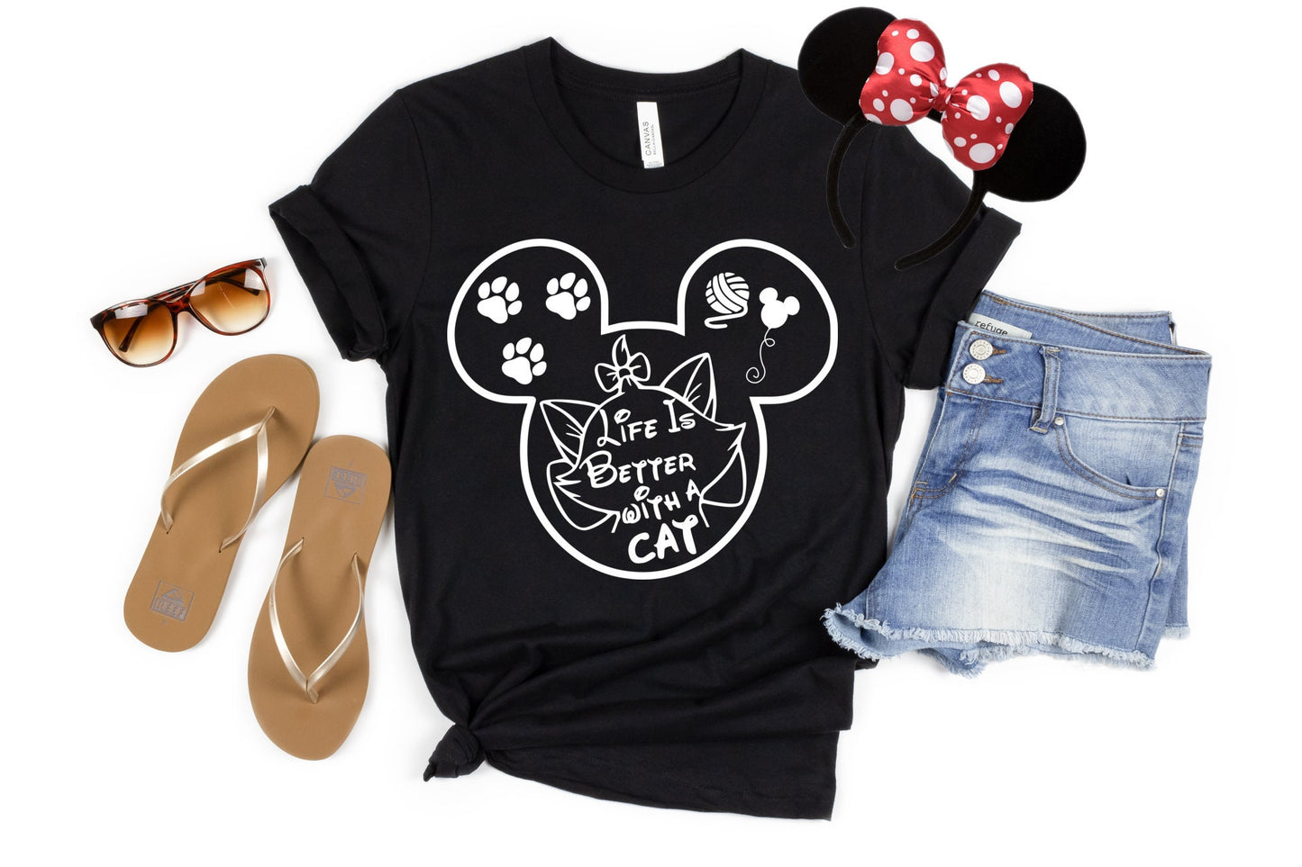 Life Is Better With A Cat Shirt, Marie Shirt, Aristocats Shirt, Disney Trip Shirt, Disney Vacation Shirt, Girl's Trip Shirt, Matching Shirts