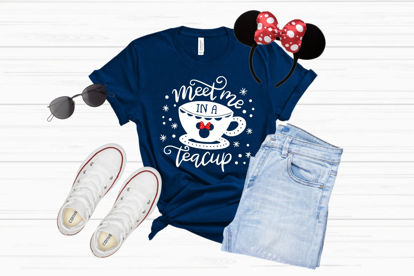 Meet Me In A Teacup Shirt, Alice in Wonderland Shirt, Mad Tea Party Ride Shirt, Disney Trip Shirt, Vacation Trip Shirt, Women's Shirt