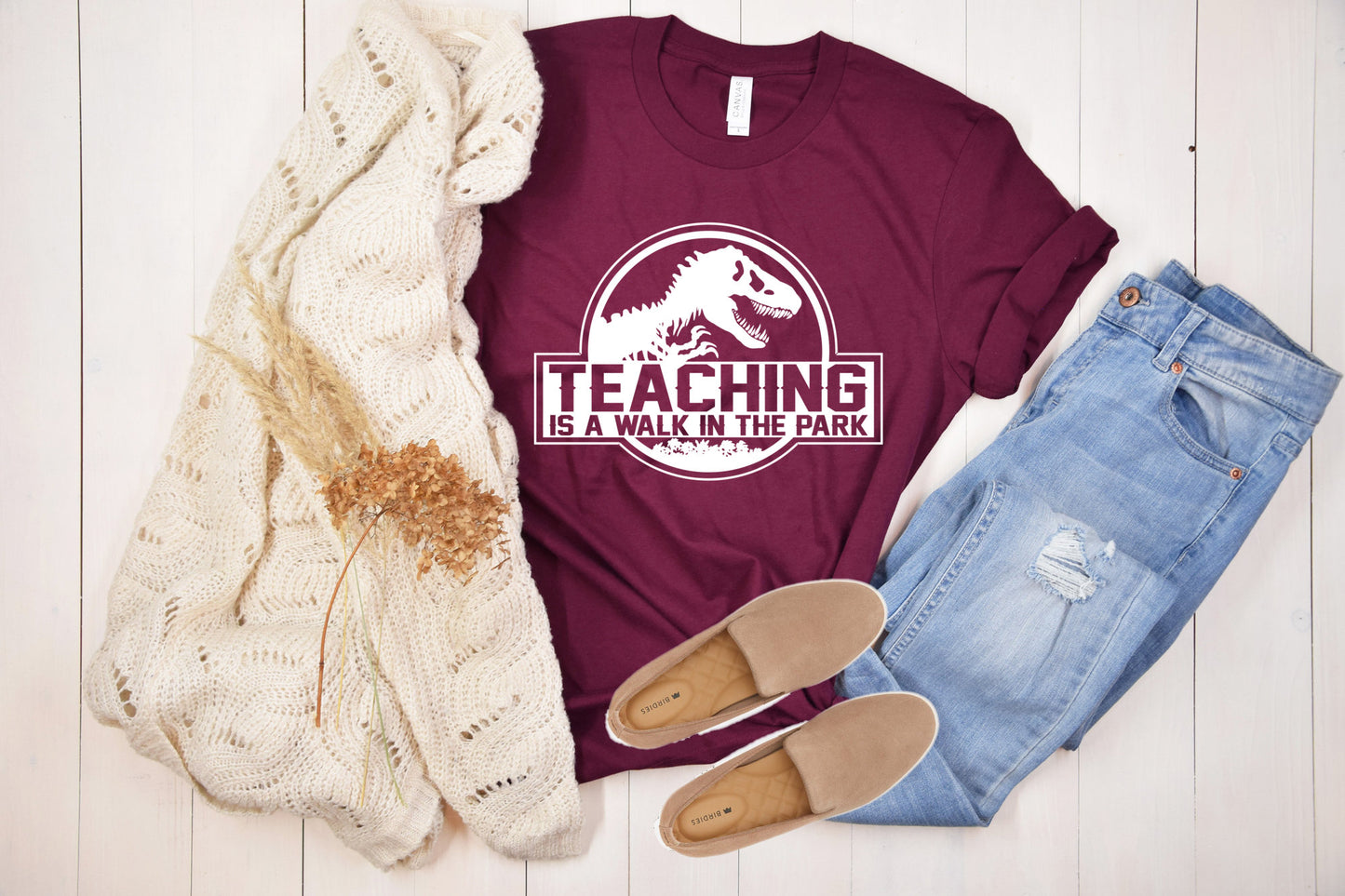 Teaching Is A Walk In the Park Shirt, Jurassic Style Shirt, Funny Teacher Shirt, Teachers Shirt, Teacher Outfit, Field Trip for Teachers