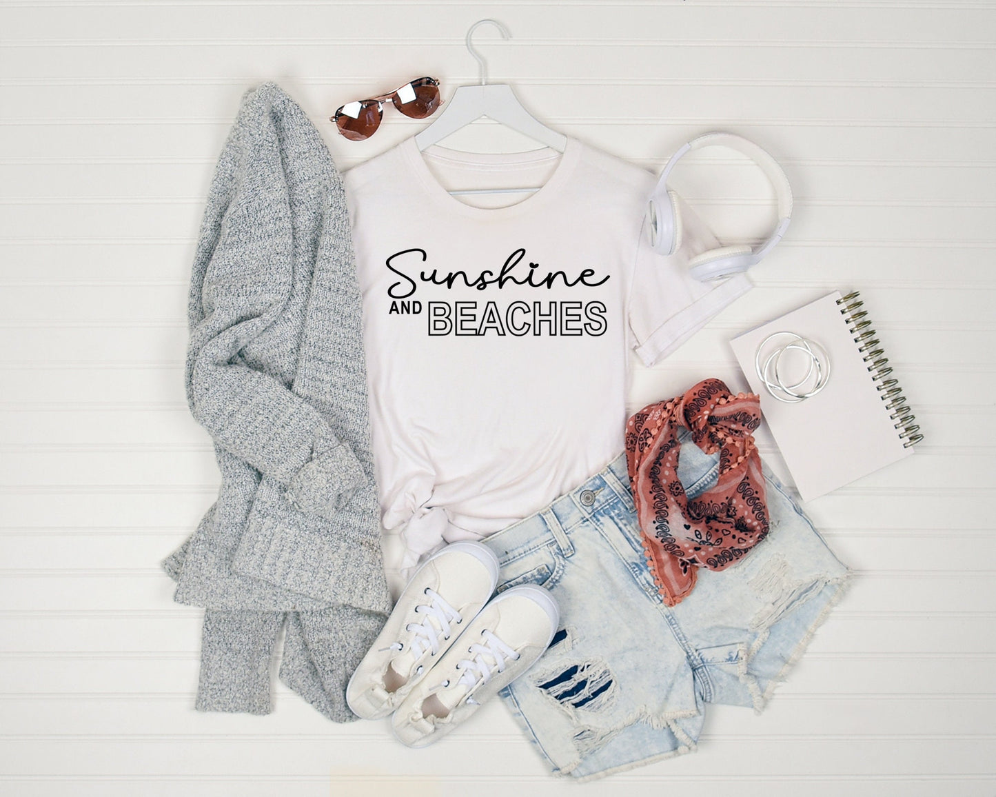 Sunshine and Beaches Shirt, Summer Shirt, Cute Summer Shirt, Summertime Shirt, Beach Shirt, Sunshine Shirt, Summer Vacation Shirt