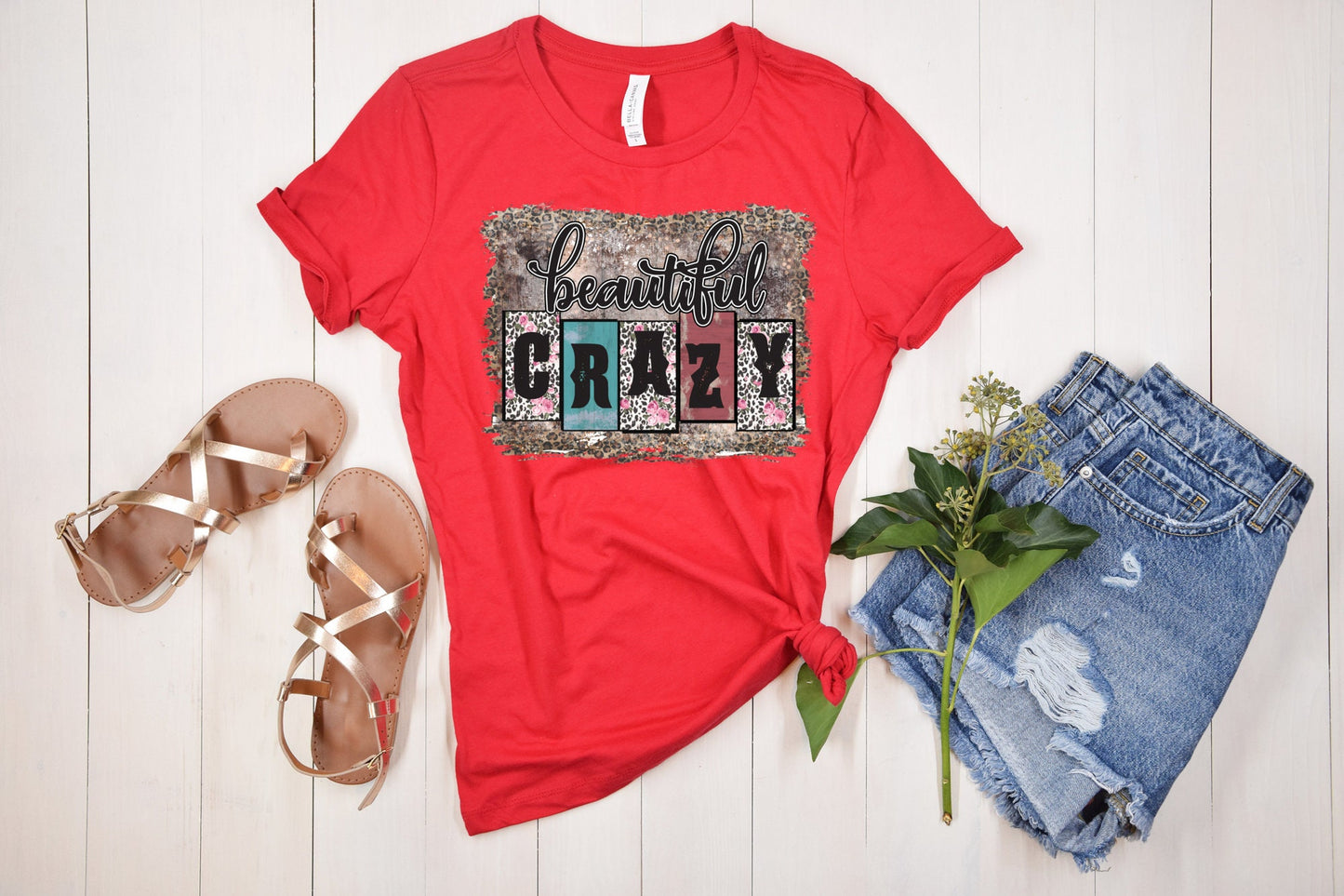 Beautiful Crazy Shirt, Country Song Shirt, Country Music Shirt, Country Girl Shirt, Country Life Shirt, Women's Country Music Shirt