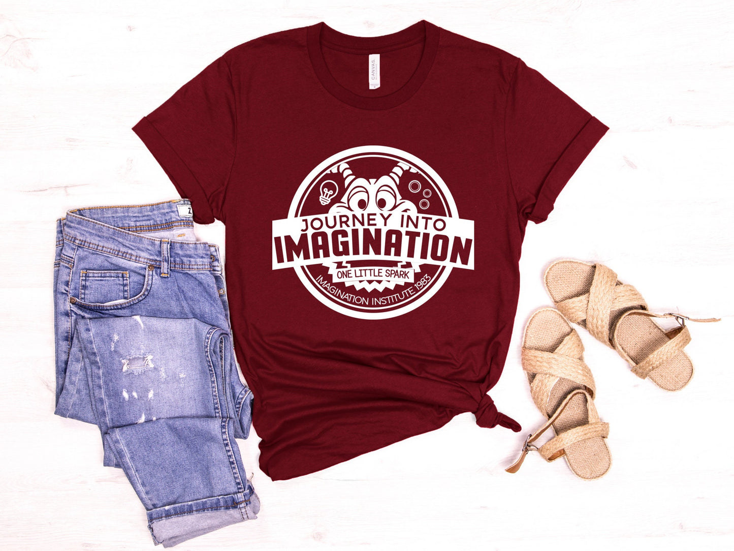 One Little Spark Shirt,  Journey Into Imagination Shirt, Imagination Adventure Shirt, Disney Vacation Shirt, Family Disney Trip Shirt